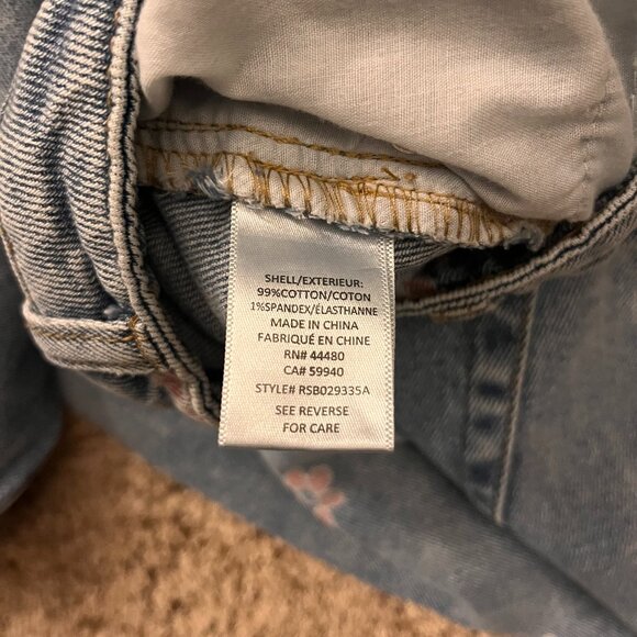 Tinseltown Juniors High Rise Wide-Leg Jeans Size 11 - Picture 4 of 14